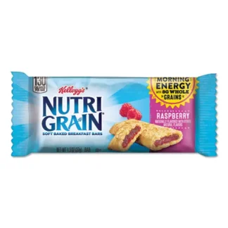 Kellogg's® Nutri-Grain Soft Baked Breakfast Bars, Raspberry, Indv Wrapped, 1.3 oz, 16/Box