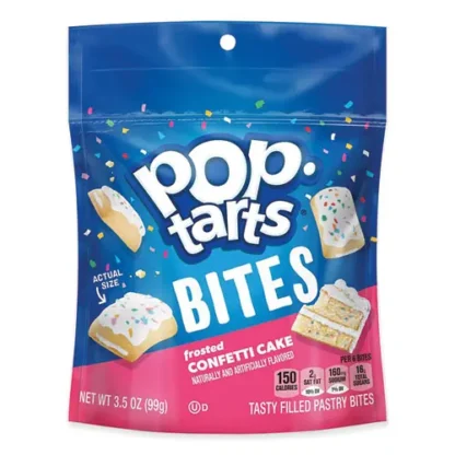 Kellogg's® Pop Tarts Bites, Confetti Cake, 3.5 oz Bag, 6/Carton