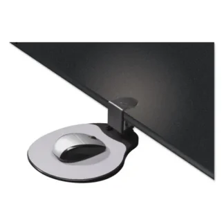 Kelly Computer Supply Clamp On Mouse Platform, Black