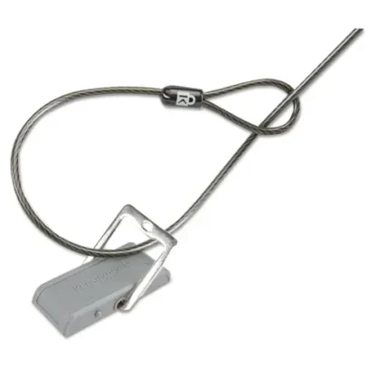 Kensington® Desk Mount Cable Anchor, Gray/White