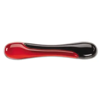 Kensington® Duo Gel Wave Keyboard Wrist Rest, Red