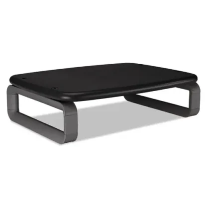 Kensington® Monitor Stand with SmartFit®, Height Adjustable, Black/Gray