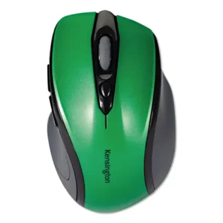 Kensington® Pro Fit Mid-Size Wireless Mouse, 2.4 GHz Frequency/30 ft Wireless Range, Right Hand Use, Emerald Green