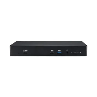 Kensington® SD4850P USB-C 10 Gbps Dual Video Driverless Docking Station, Black