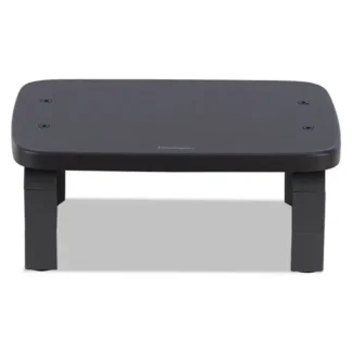 Kensington® SmartFit Monitor Stand, Adjustable Height, Black, Supports Up to 40 lbs