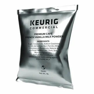 Keurig® Premium Cafe Powders, French Vanilla, 16 oz Bag, 12/Carton