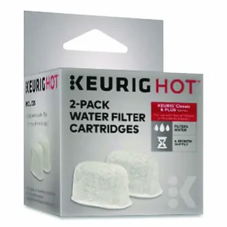 Keurig® Replacement Charcoal Water Filter Cartridge, 2/Pack