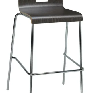 KFI Studios Jive Low Back Barstool, Espresso
