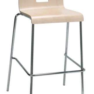 KFI Studios Jive Low Back Barstool, Natural