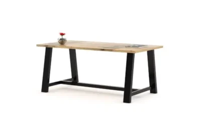 KFI Studios Midtown 3 x 6 FT Conference Table, Natural Finish, Standard Height