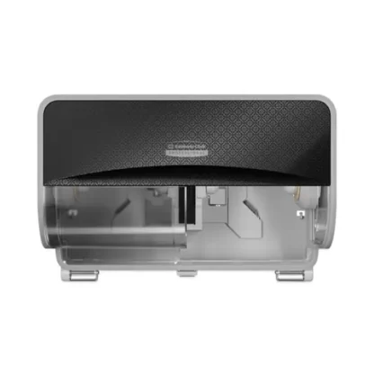Kimberly-Clark Professional* ICON Coreless Standard Roll Toilet Paper Dispenser, Black Mosaic