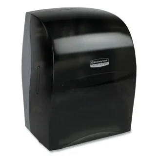Kimberly-Clark Professional* Sanitouch Hard Roll Towel Dispenser, Smoke