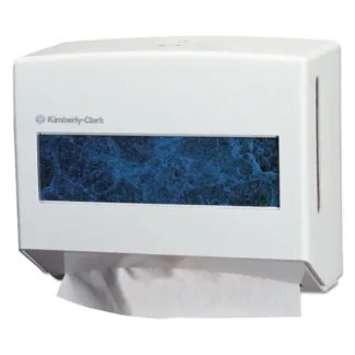 Kimberly-Clark Professional* Scottfold Compact Towel Dispenser, Pearl White