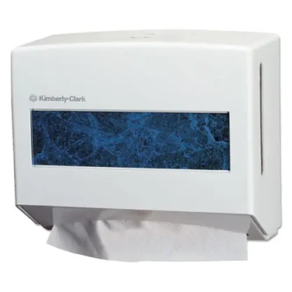 Kimberly-Clark Professional* Scottfold Compact Towel Dispenser, Pearl White