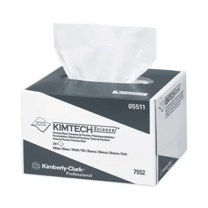 Kimtech™ Precision Wipers, 1-Ply, Unscented, White, 280 Wipes/Box, 60 Boxes/Carton