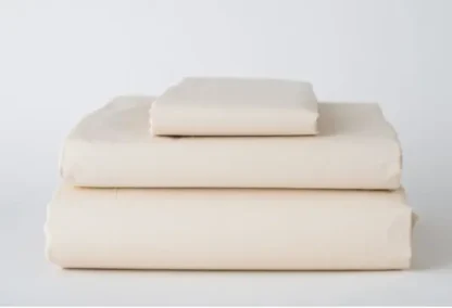 King Fitted Sheet, T180, Bone, 78″ x 80″