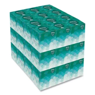 Kleenex® Boutique White Facial Tissue, Pop-Up Box, 2-Ply, 90 Sheets per Box, 36 Boxes per Carton