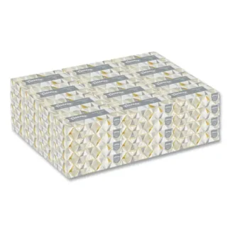 Kleenex® White Facial Tissue for Business, 2-Ply, White, Pop-Up Box, 125 Sheets per Box, 48 Boxes per Carton