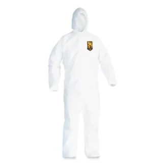 KleenGuard™ A20 Breathable Particle Protection Coveralls, Medium, White, 24/Carton