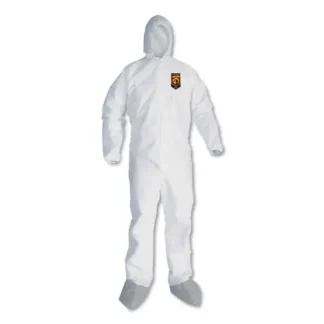 KleenGuard™ A45 Liquid/Particle Protection Surface Prep/Paint Coveralls, X-Large, White, 25/Carton - Non-Stock Item (Extended Delivery Time)