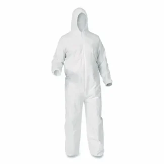 KleenGuard™ KGA35 Liquid and Particle Protection Coveralls, 4X-Large, White, 25/Carton