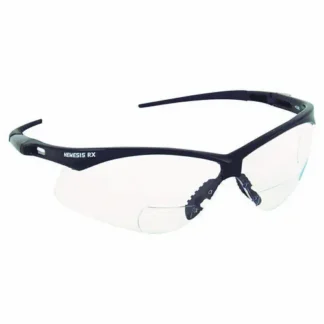 KleenGuard™ V60 Nemesis Rx Reader Safety Glasses, Black Frame, Clear Lens, +1.5 Diopter Strength
