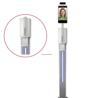 Ksubaka Infra-red Temperature Sensing Kiosk w/ Sanitizer Dispenser