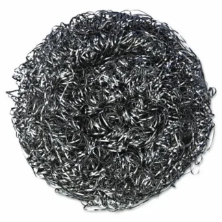 Kurly Kate® Stainless Steel Scrubbers, Large, 12 Scrubbers/Pack, 6 Packs/Carton