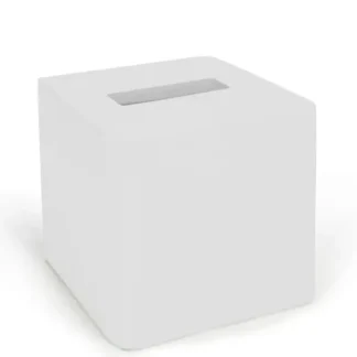 Lacca Tissue Holder – White
