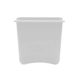 Lancaster 8 Qt Wastebasket – White