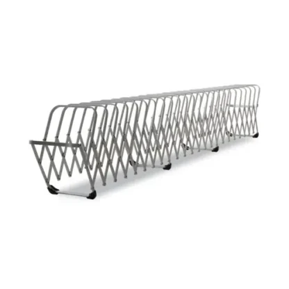 LEE Flexifile Expandable Collator Organizer, 24 Sections, Silver