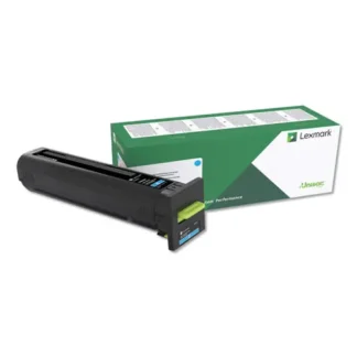 Lexmark™ 72K1XC0 Return Program Unison Extra High-Yield Toner Cartridge, Cyan, 22,000 Page Yield