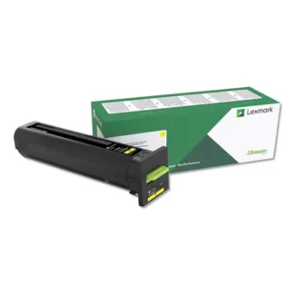 Lexmark™ 72K1XY0 Return Program Unison Extra High-Yield Toner Cartridge, Yellow, 22,000 Page Yield