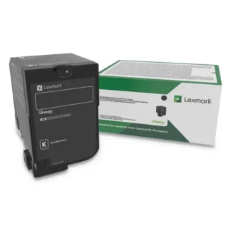 Lexmark™ 74C0HKG High-Yield Toner Cartridge, Black, 20,000 Page Yield