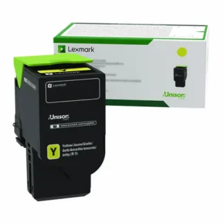 Lexmark™ 78C1XY0 Return Program Extra High-Yield Toner, 5,000 Page-Yield, Yellow