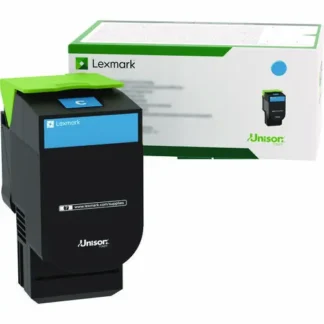Lexmark™ 80C00CG Toner, Cyan, 1,000 Page Yield