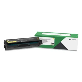 Lexmark™ C341XY0 Return Program Extra High-Yield Toner, Yellow, 4,500 Page Yield