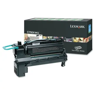 Lexmark™ C792X1KG Return Program Extra High-Yield Toner Cartridge, Black, 20,000 Page-Yield