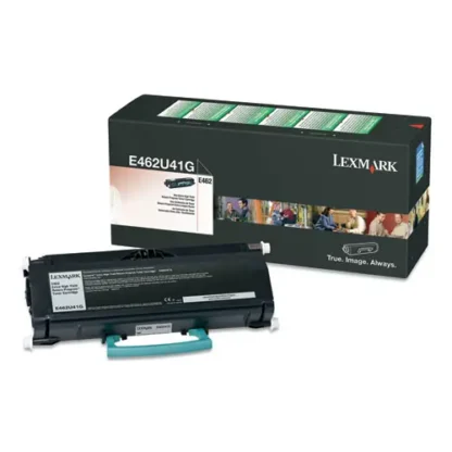 Lexmark™ E462U41G Return Program Extra High-Yield Toner Cartridge, Black, 18,000 Page Yield