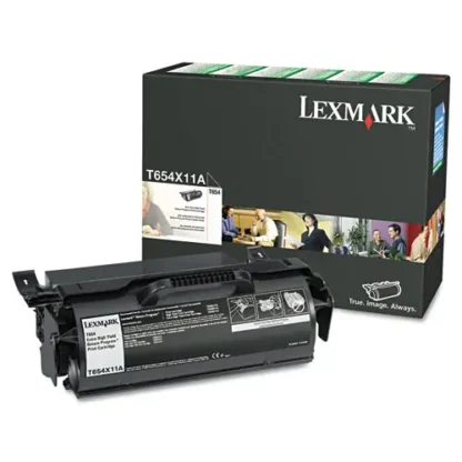 Lexmark™ T654X11A Return Program Extra High-Yield Toner Cartridge, Black, 36,000 Page Yield