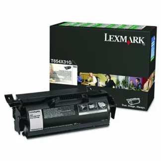 Lexmark™ T654X31G Return Program Extra High-Yield Toner Cartridge, Black, 36,000 Page-Yield