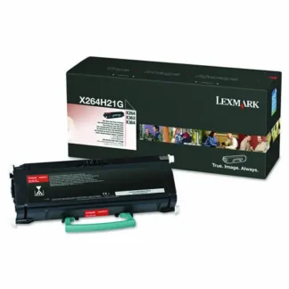 Lexmark™ X264H21G High-Yield Toner, 9,000 Page-Yield, Black