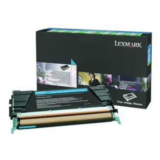 Lexmark™ X746A4CG Toner, Cyan, 7,000 Page Yield