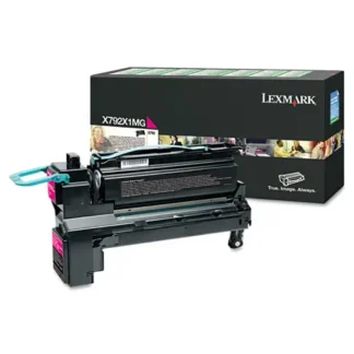 Lexmark™ X792X1MG Return Program Extra High-Yield Toner, 20,000 Page-Yield, Magenta