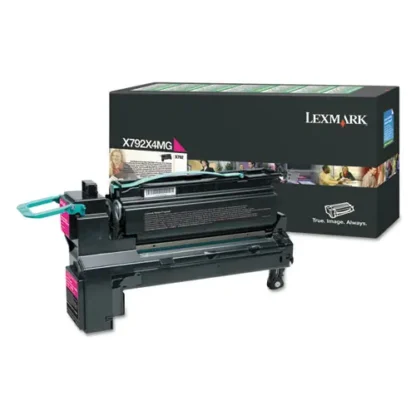 Lexmark™ X792X4MG Return Program Extra High-Yield Toner, 20,000 Page-Yield, Magenta