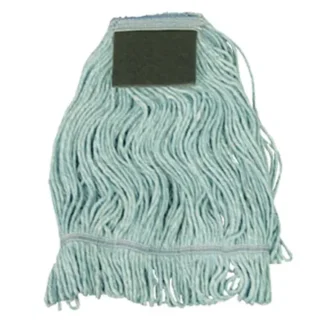 LG Cttn Blend Mop Head W/scrub Pad | Looped with Tailband