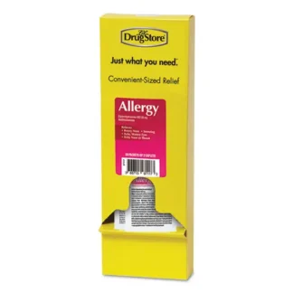 Lil' Drugstore® Allergy Relief Tablets, Refill Pack, Two Tablets/Packet, 50 Packets/Box