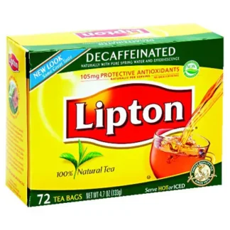 Lipton Decaffeinated T Bags 72ct
