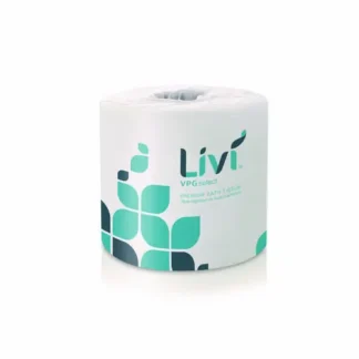 Livi® VPG Select Bath Tissue, 2-Ply, White, 500 Sheets/Roll, 80 Rolls/Carton