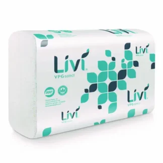Livi® VPG Select Multifold Towel, White, 250 Towels/Pack, 16 Packs/Carton